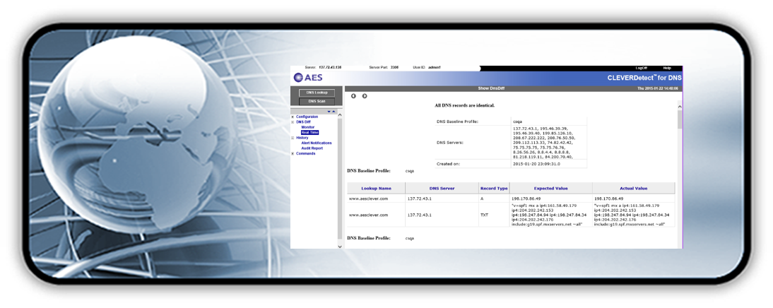 CLEVERDetect for DNS Records in Error